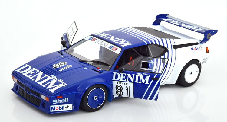 ベルク83 1/18 BMW M1 プロカー #81 プロカーシリーズ 1980Werk83 1:18 BMW M1 Procar No 81 ProCar Series 1980 Denim Heyer｜Reowide モデルカー カタログ SHOP