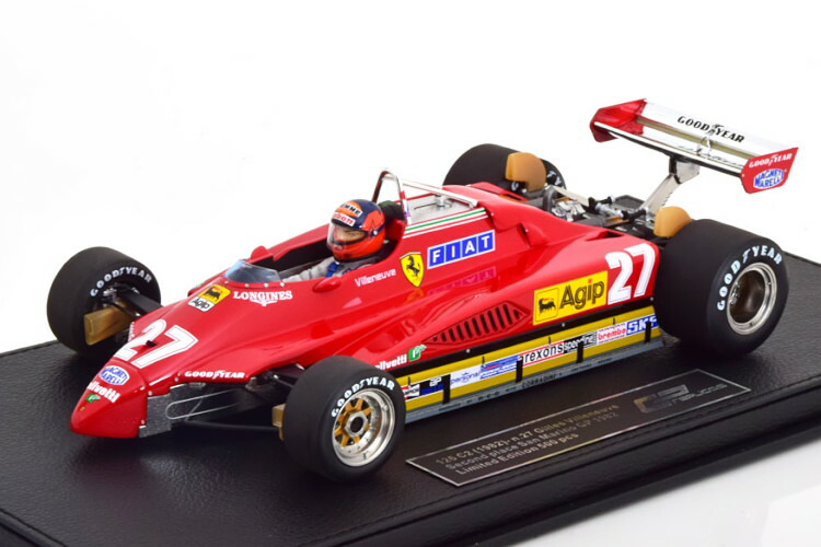 Amazon | P001 1/43 フェラーリ 126C2 ビルヌーブ ベルギーGP