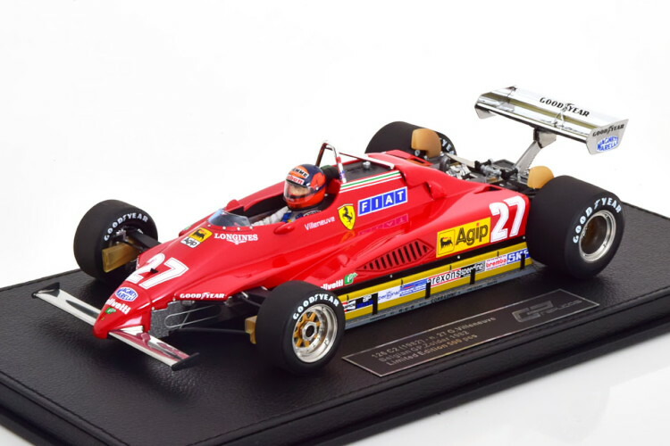 楽天市場】ブルム 1/43 フェラーリ 126C2 フォーミュラ 1 1982 Gilles Villeneuve フィギュア付き  200台限定Brumm 1:43 Ferrari 126C2 formula 1 1982 Gilles Villeneuve with Driver  figure Limitation 200 pcs. : Reowide モデルカー カタログ SHOP