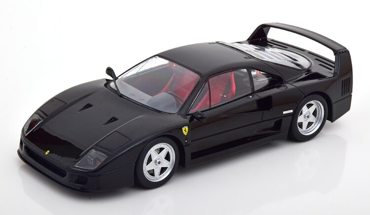 KK-SCALE 1/18 フェラーリ F40 1987 黒いことKK-Scale 1:18 Ferrari F40 1987 black