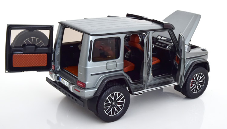 NZG 12 メルセデスベンツ AMG G63 greymetallic (W163) 1:12 AMG 4x4