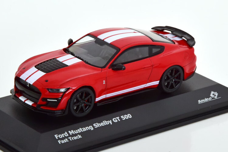 新品 1/43 ソリド 新型 シェルビー マスタング GT500 パープル 1/43 Ford Mustang Shelby GT500 Fast Track 2020 Purple Model