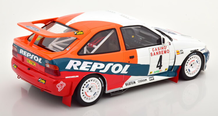 楽天市場 オットー 1 18 フォード エスコート コスワース 4 Gr A ラリーサンレモ 1996 Otto 1 18 Ford Escort Cosworth 4 Gr A Rally San Remo 1996w 豪華 Smartisistemas Com Br