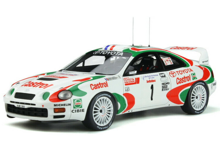 オットーモービル 1 18 トヨタ セリカ Gt Four St5 1 ツール ド コルス ラリー 1995 3000スタンド縮減 Otto Mobile 1 18 Toyota Celica Gt Four St5 N 1 Rally Tour De Corse 1995 D Auriol B Occelli Limited 3000 Items