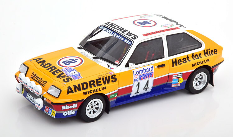 オットーモービル 1/18 ヴォクスホール シェベット 2300 HSR #14 RACラリー 1983 2500台限定Otto Mobile 1:18 Vauxhall Chevette 2300 HSR No 14 RAC Rally 1983 Broad Brookes Limited Edition 2500 pcs|Reowide モデルカー カタログ SHOP