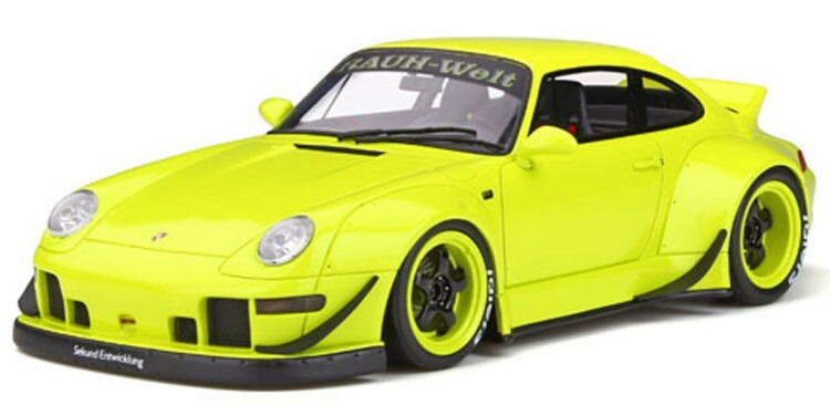 GT 肝ったま 1/18 RWB 993 ダックテール ネオン黄色  国内押さえる数 250台GT SPIRIT 1:18