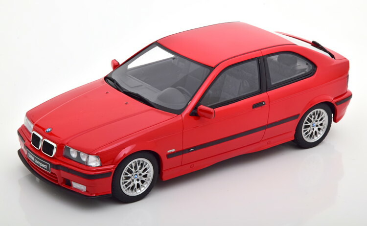 オットーモービル 1/18 BMW 323ti E36 パウダーコンパクト 1988 赤いこと 3000台押さえるOtto Mobile 1:18 BMW 323ti E36 Compact 1998 rot Limited Edition 3000 pcs.