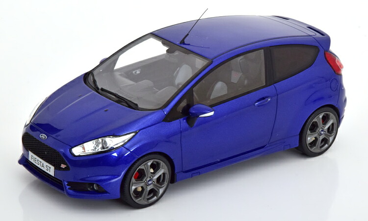 オットー 1/18 ジェラルド・r・フォード フィエスタ ST 2016 ブルーメタリック 3000台押さえるOttO-mobile 1:18  Ford Fiesta ST 2016 bluemetallic Limited Edition 3000 pcs
