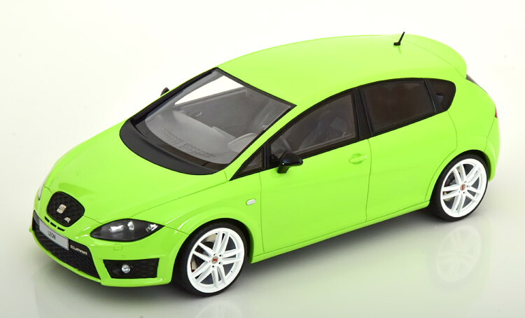 オットーモービル 1/18 セアト レオン クプラR 2010 ライトグリーン 1500台押さえる\u003cBR\u003eOtto Mobile 1:18 Seat Leon Cupra R 2010 lightgreen Limited Edition 1500 pcs