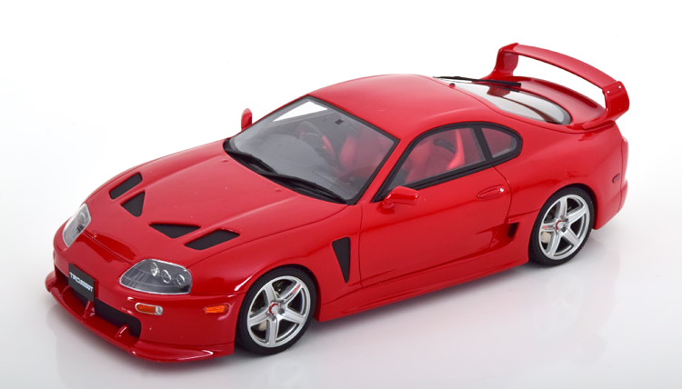 オットー 1/18 トヨタ スープラ 3000 GT TRD クーペ 1998 レッドOttO-mobile 1:18 TOYOTA SUPRA 3000 GT TRD COUPE 1998 RED｜Reowide モデルカー カタログ SHOP