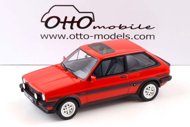 オットーモービル 1/18 フォード フィエスタ XR2 MK1 レッド 1981 Otto Mobile 1:18 Ford Fiesta XR2 MK1 red 1981