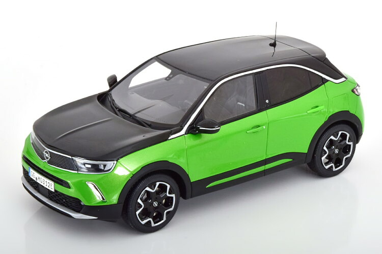 オットー 1/18 オペル モッカ-e GS 2021 グリーンメタリック/黒いこと 999台押さえるOtto Mobile 1:18 Opel Mokka-e GS 2021 greenmetallic black Limited Edition 999 pcs