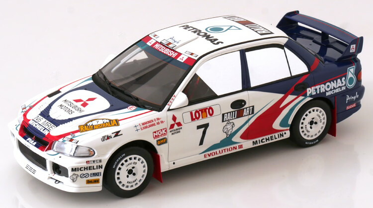 ▼▼OTTO MOBILE  1/18 オートアート 三菱 ランサーエボリューション Ⅶ 京商 ミニカー | OttO mobile 1/18 三菱 ランサー