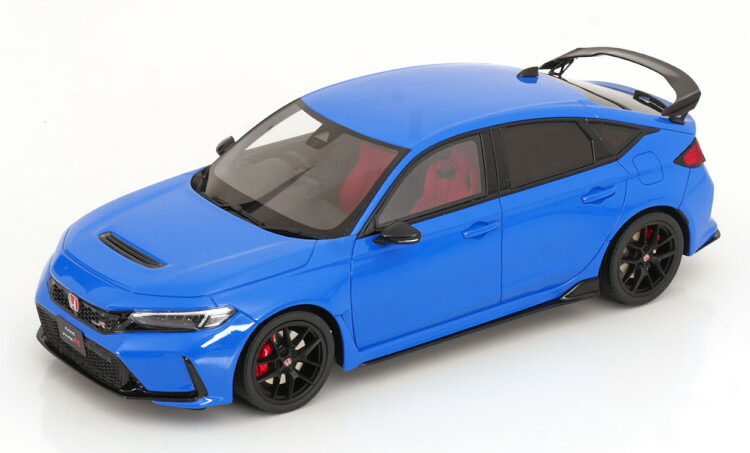 1/18 Honda CIVIC(シビック) FK8 Type R Mugen 2020 Blue(ブルー) 完成品 ミニカー(OT987) OttO mobile(オットーモビル) HONDA Civic FK8 Type R 2020 Mugen Blue - OttoMobile Scale 1