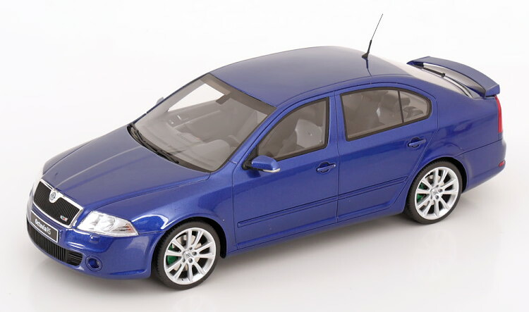 オットーモービル 1/18 シュコダ オクタヴィア RS 2006 ブルーメタリック 2000台押さえるOtto Mobile 1:18 Skoda Octavia RS 2006 bluemetallic Limited 2000 pcs
