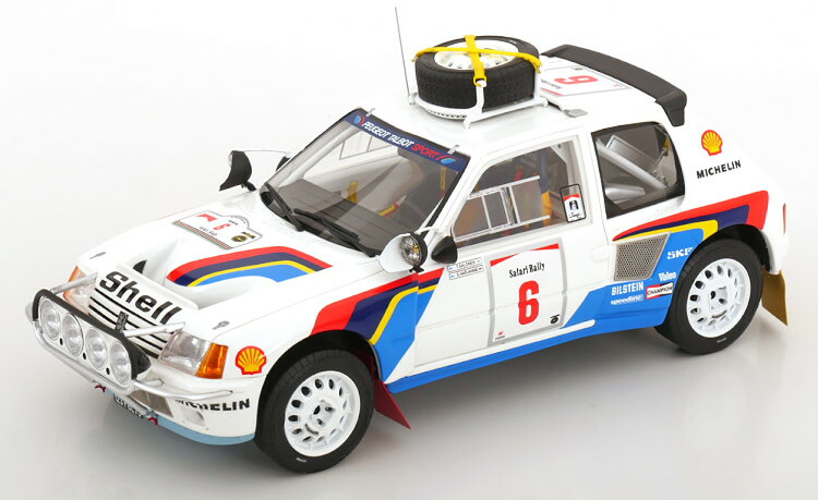 オットーモービル 1/18 プジョー 205 T16 #6 サファリラリー 1985 Salonen/Harjanne 2000台限定Otto Mobile 1:18 Peugeot 205 T16 N6 Safari Rally 1985 Salonen/Harjanne Limited 2000 pcs|Reowide モデルカー カタログ SHOP