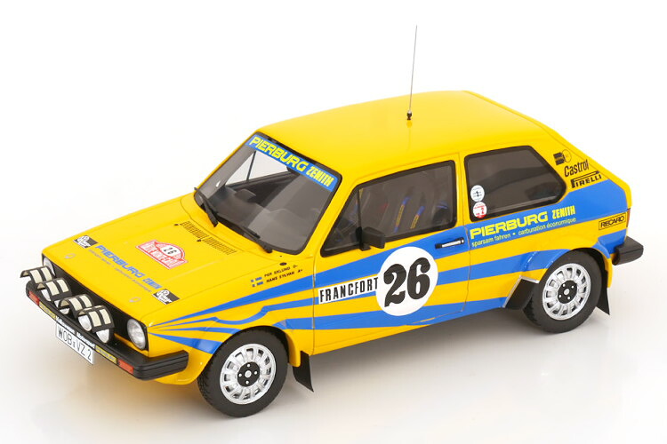 オットーモビル 1/18 フォルクスワーゲン ゴルフ 1 GTI #26 ラリーモンテカルロ 1980 Sylvan/エクルンド 999台限定 Otto Mobile 1:18 VW Golf 1 GTI N26 Rally Monte Carlo 1980 Sylvan/Eklund Limited 999 pcs