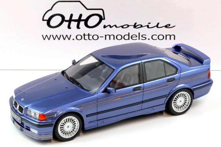 オットーモビル 1/18 BMW アルピナ B6 2.8 サルーン アルピナ 青み メタリック 1992Otto Mobile 1:18 BMW Alpina B6 2.8 Sedan Alpina blue metallic 1992