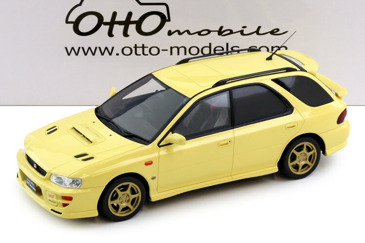 オットーモビル 1/18 スバル インプレッサ WRX STI 変わり種 6 運動競技手押し車 カシミール黄色Otto Mobile 1:18 Subaru Impreza WRX STI Version VI Sport Wagon Cashmere yellow