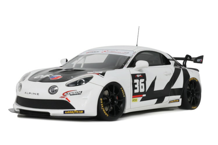 オットーモビル 1/18 アルピーヌ A110 GT4+ #36 アルティメット GT エンデュランスカップ 2024 体育館 プラ/ジュリアン ギルバート/ジャン マチュー レアンドリ 999台押さえるOtto Mobile 1:18 Alpine A110 GT4+ N36 Ultimate GT Endurance Cup 2024 Limited 999 pcs