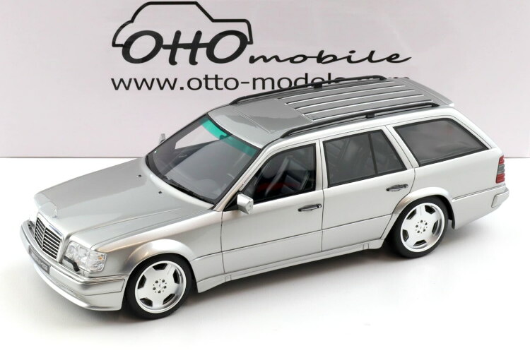 オットーモビル 1/18 メルセデス AMG 70TE 手押し車 1996 ブリリアントシルバーOtto Mobile 1:18 Mercedes AMG 70TE Wagon 1996 Brilliant silver