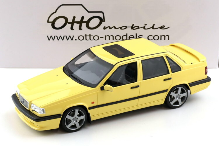 オットーモビル 1/18 ボルボ 850 T-5R リムジーン 1996 皮膚軟化剤黄色Otto Mobile 1:18 Volvo 850 T-5R Limousine 1996 cream yellow