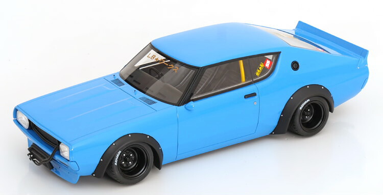 オットーモービル 1/18 日産 地上地平 2000 GT-R KPGC110 LBワークス 2024 点火装置青色 制限事項999台OttOmobile 1:18 Skyline 2000 GT-R KPGC110