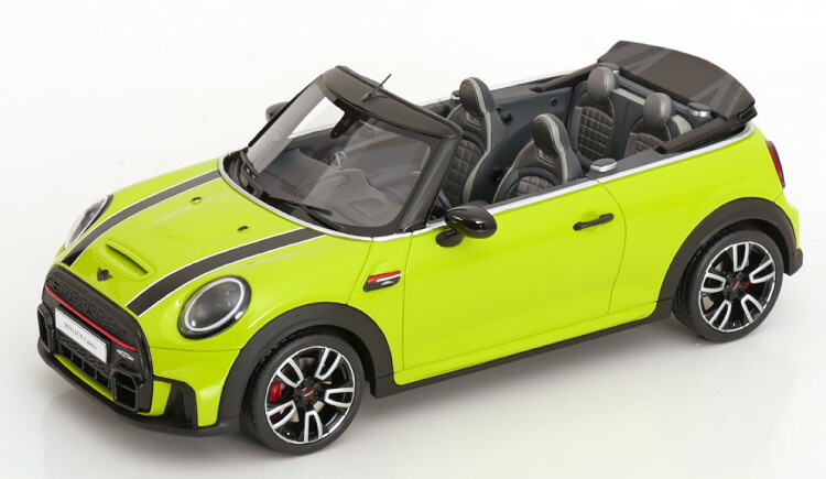 オットーモービル 1/18 MINI JCW カブリオレ 2021 ゼスティイエロー 999台押さえるOttOmobile 1:18 MINI JCW Cabrio 2021 Zesty Yellow Ltd.999