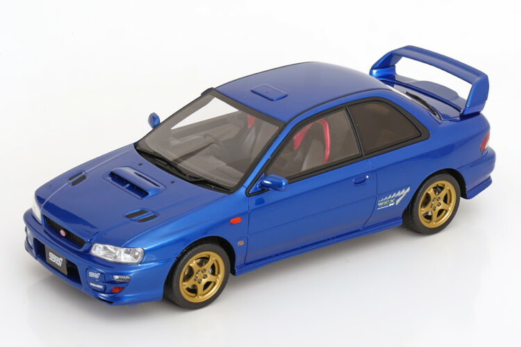 オットー 1/18 スバル インプレッサ WRX Type R STI Ver.V Ltd 1999 ソニック青色 2000台制限事項Otto 1:18 Subaru Impreza WRX Type R STI 1999 Sonic Blue