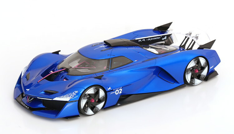 オットーモービル 1/18 アルピーヌ アルペングロー HY6 コンセプトカー 2024 スペキュラーブルーOtto Mobile 1:18 Alpine Alpenglow HY6 Concept 2024 Specular Blue