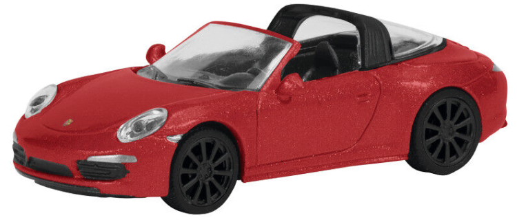 シュコー 1/87 ポルシェ 911 タルガ 4S カブリオレ 2014 ダークレッド Schuco 1:87 Porsche 911 Targa 4S Cabriolet built in 2014 dark red