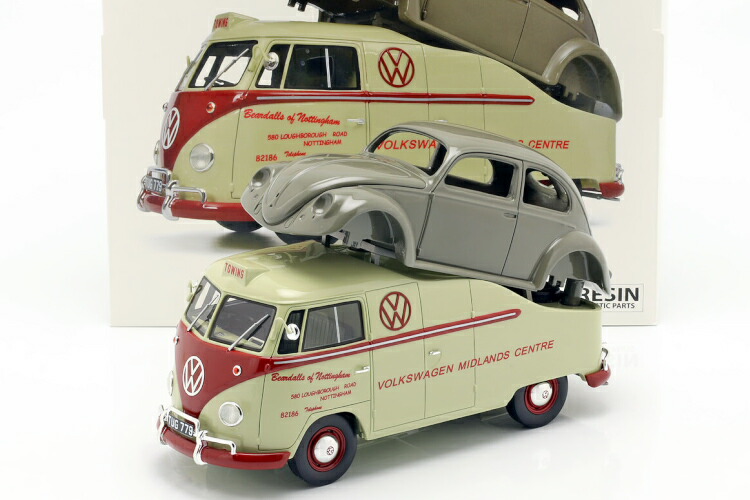 楽天市場】シュコー 1/18 フォルクスワーゲン T1 広告宣伝車 MARKLIN