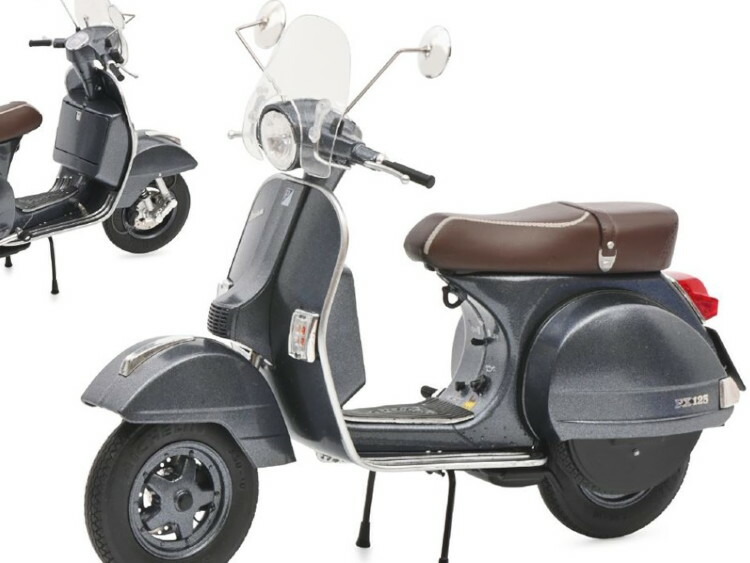 Vespa スカラベオ ミニチュア シルバー 約10cm新品未使用 SK1296_73372456ffff4a489c37fd0