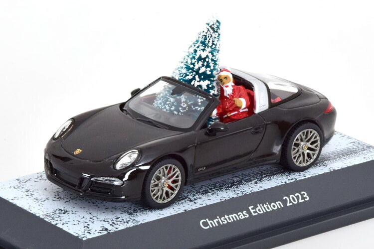 シュコー 1/43 ポルシェ 911 (992) カレラ 4 GTS タルガ クリスマス エディション 2023 Schuco 1:43 Porsche 911 (992) Carrera 4 GTS Targa Christmas Edition 2023｜Reowide モデルカー カタログ SHOP 14,652円