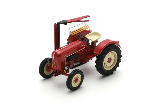 シュコー 1/43 ポルシェ ジュニア トラクター 1948 レッド ベージュ Schuco 1:43 PORSCHE JUNIOR TRACTOR 1948 RED BEIGE