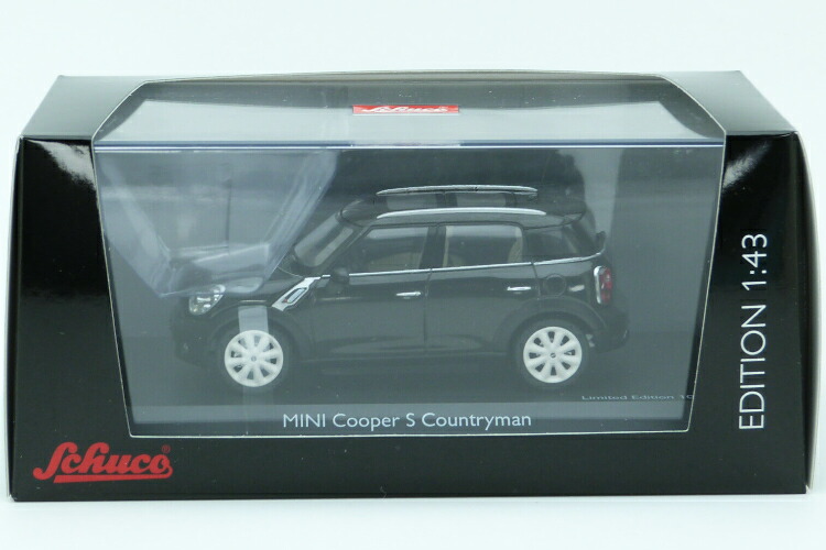 シュコー 1/43 ミニ クーパー S カントリーマン R60 アブソリュート 黒いこと 黒いこと ノワールSchuco 1:43 Mini Cooper S Countryman R60 absolute black black noir