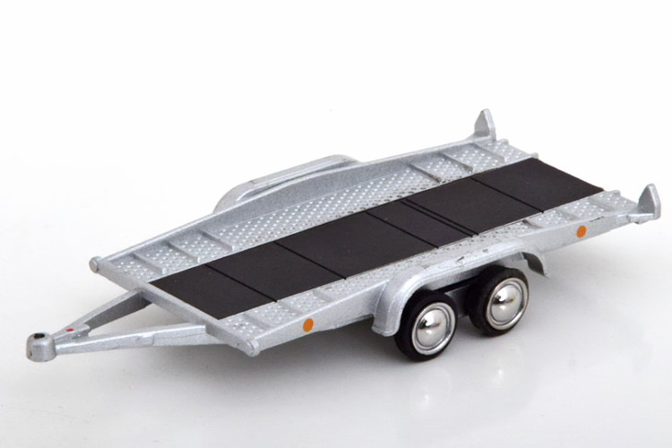 シュコー 1/64 Sonstiges トレーラー シルバー SCHUCO 1:64 Sonstiges Auto-Anh・・nger silver