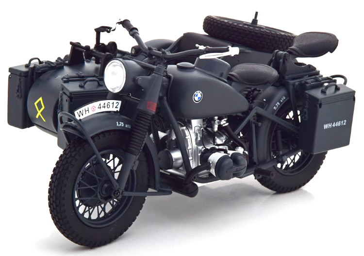 楽天市場】シュコー 1/10 BMW R75 サイドカー付き ブラック Schuco 1