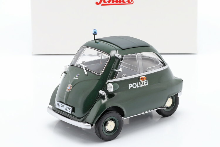 50 Off ミニカー トイカー Isetta Bmw 1 18 Schuco 1000台限定 ダークグリーン 1962 1955 エクスポートポリス イセッタ Bmw 1 18 シュコー Export Pcs 1000 Edition Limited Green Dark 1962 1955 Year Police Dgb Gov Bf