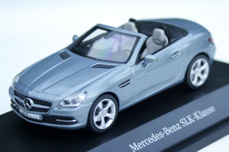 シュコー 1/43 メルセデス SLK ロードスター R172 Bj. 2011-2016 ガリーナシルバーメタリックSchuco 1:43 Mercedes SLK Roadster R172 Bj. 2011-2016 galena silver metallic|Reowide モデルカー カタログ SHOP