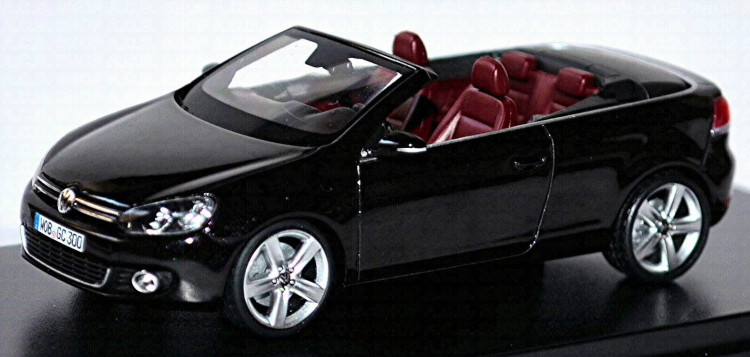 シュコー 1/43 フォルクスワーゲン ゴルフ 6 カブリオレ 2011-16 ブラックメタル Schuco 1:43 VW Golf VI Cabriolet 2011-16 Black Metal