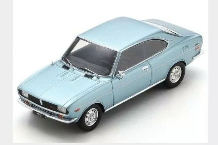 シュコー 1/43 マツダ RX-2 1972 ライトブルーメタリック Schuco 1:43 Mazda RX-2 Year 1972 light blue metallic