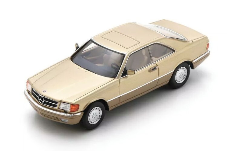 シュコー 1/43 メルセデス・ベンツ 560 SEC 1989 ゴールドメタリックSchuco 1:43 Mercedes-Benz 560 SEC 1989 gold metallic｜Reowide モデルカー カタログ SHOP