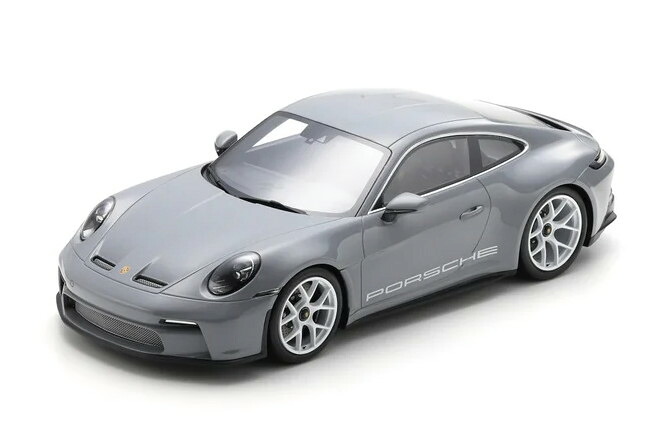 シュコー 1/12 ポルシェ 911 992 S/T クーペ ヘリテージデザインパッケージ 2024 ナルドグレーSchuco 1:12 Porsche 911 (992) S/T Coupe Heritage Design Package 2024 Nardo Grey
