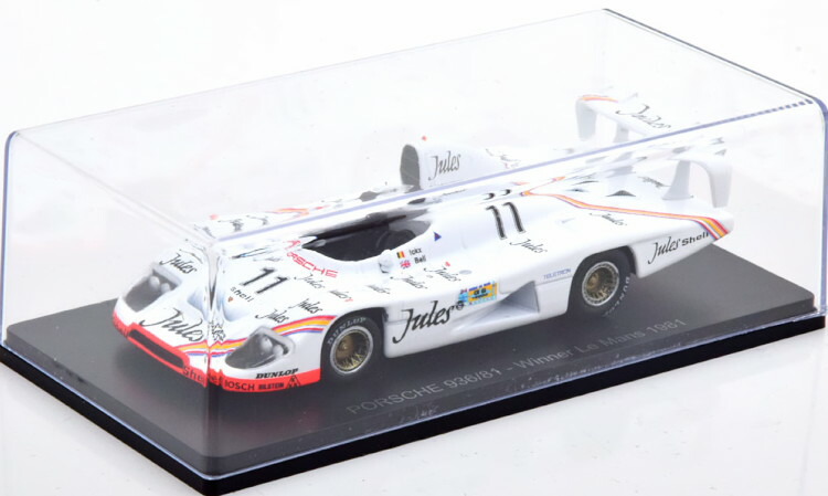 ぴかぴか光る 1/43 ポルシェ 936/81 勝ち得る 24第四次元ル・マン 1981 イクス 呼びりん 特別～版 アシェット 外箱なしSpark 1:43 Porsche 936/81 Winner 24h Le Mans 1981 Ickx/Bell special edition for Hachette 車-乗り物のおもちゃ-ミニカー・トイカー