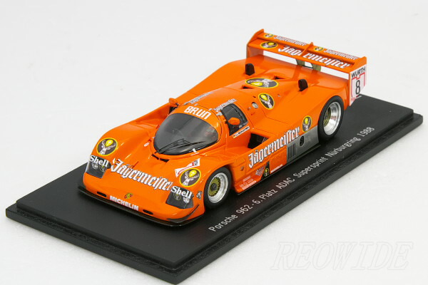 スパーク 1/43 ポルシェ 962C #9 LM 1989 伊太利屋 Spark 1/43 ヨースト 伊太利屋 ポルシェ 962C LM 1989 - メルカリ