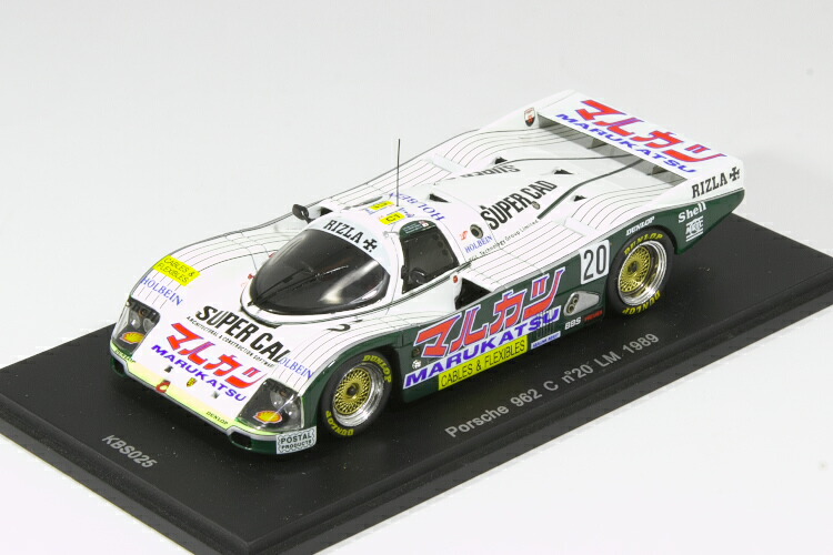 【Spark】ポルシェ 962 C n°55 LM 1989 Spark】ポルシェ 962 C n°55 LM 1989 - メルカリ