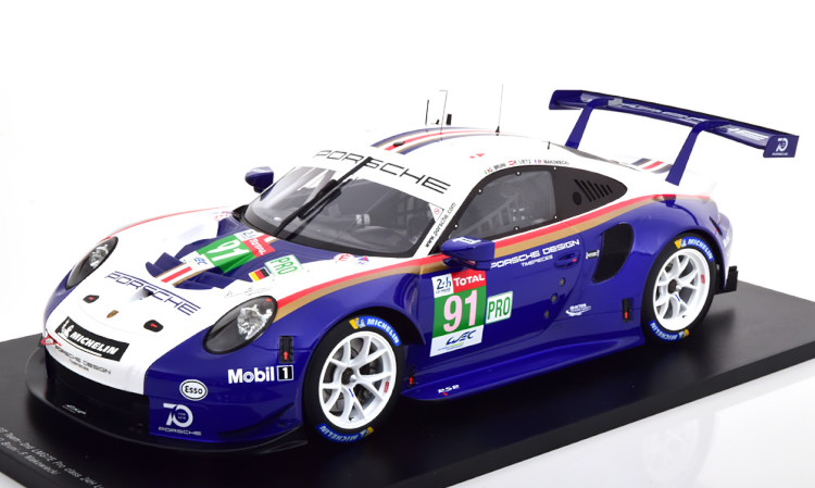 公式 新品 1 43 スパーク SPARK Porsche 911 RSR No.91 GT Team 2nd