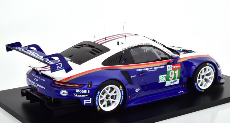 人気商品 スパーク 1 12 ポルシェ 911 991 Gt3 Rsr 91 ルマン 18 ロスマンズ Porsche 24h Le Mans Rothmans Bruni Lietz Makowiecki 乗り物のおもちゃ 12s011