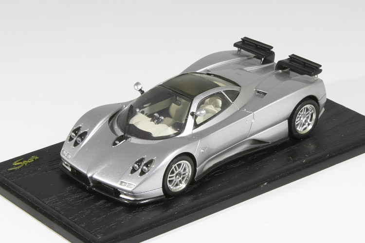 楽天市場 中古品 スパーク 1 43 パガーニ ゾンダ C12s 7 3 シルバー Pagani Zonda Reowide モデルカー カタログ Shop